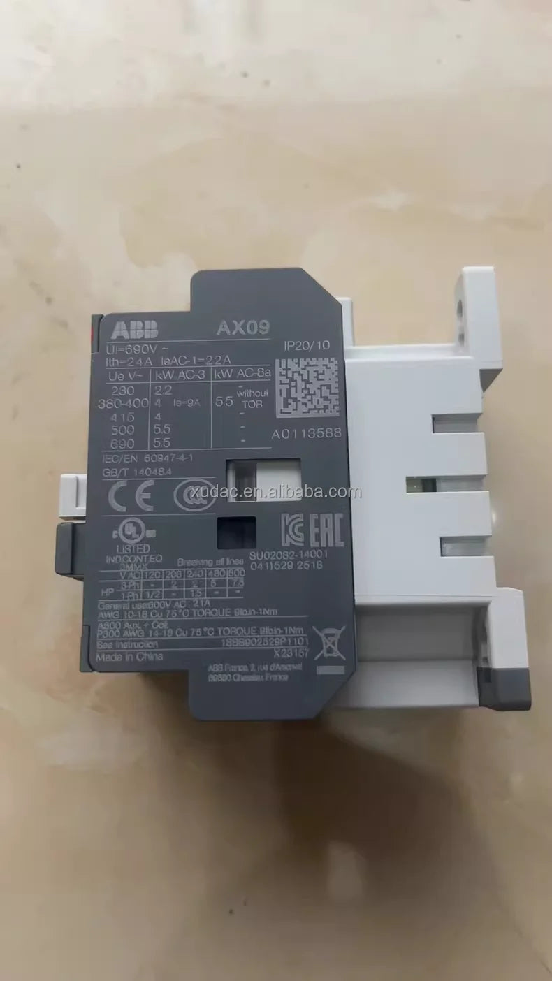 1SBL901074R8410 New & Original 1NO AX09-30-10-84 110V50Hz/110-120V60Hz Contactor