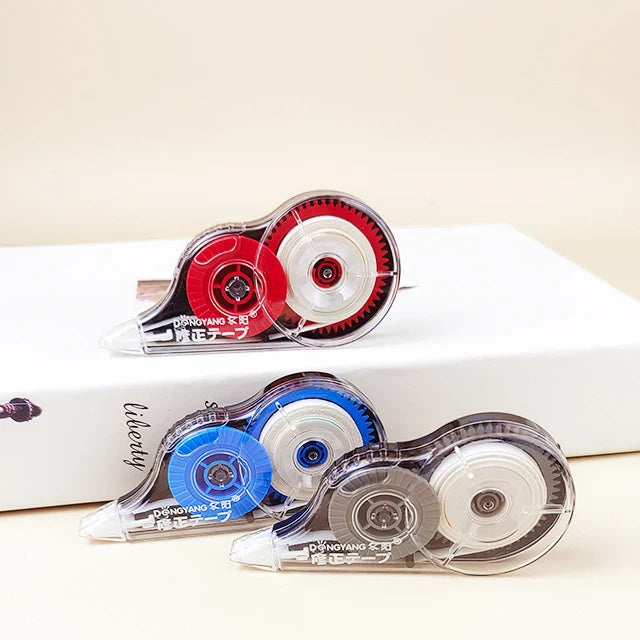 2023 New Design Non-toxic Customized Color Blue Correction Tape Office Set