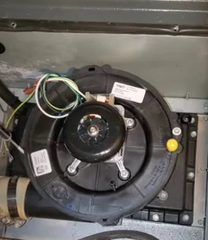 Emergency fixing furnace inductivity blowers