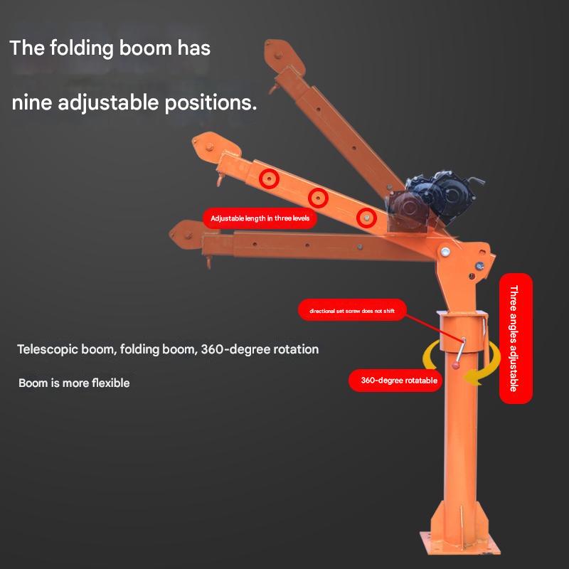 Car crane Small car crane Car crane Truck truck crane Household small lift