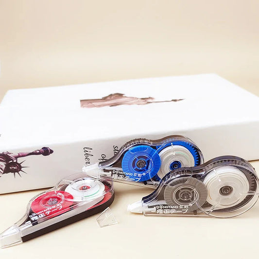 2023 New Design Non-toxic Customized Color Blue Correction Tape Office Set