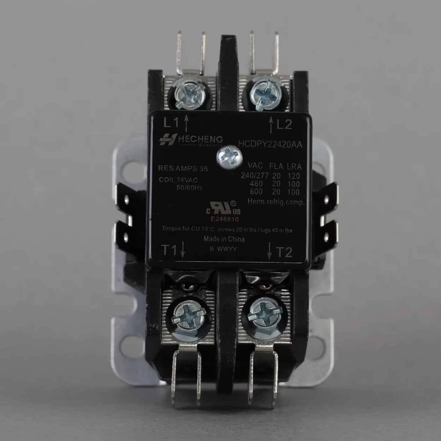 220V Single Pole 2 Pole 3P 4 Pole Electrical Contactor Magnetic AC DP Definite Purpose Contactor UL CE TUV
