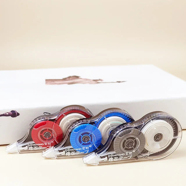 2023 New Design Non-toxic Customized Color Blue Correction Tape Office Set