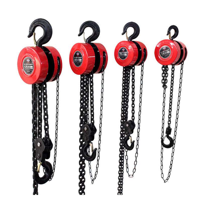 Chain hoist one ton small lifting inverted chain hoist cross-border hoist chain manual hoist