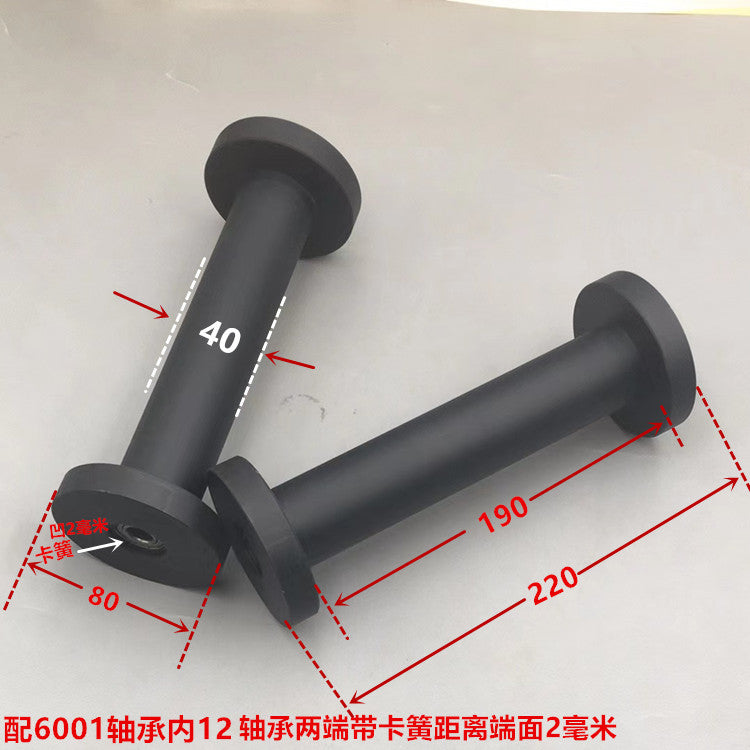 Dunang H-slot track pulley bearing wheel roller nylon belt tensioning wheel chain wheel I-slot plastic wheel guide